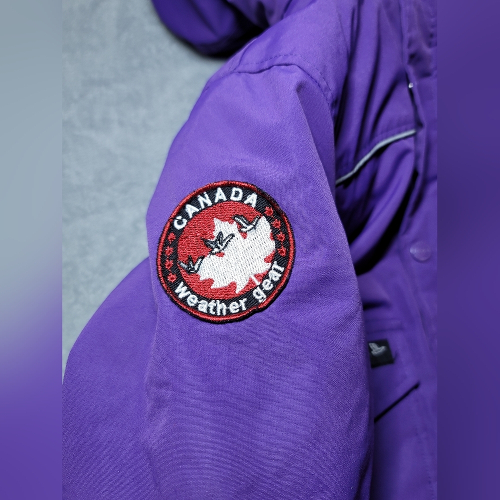 Canada Weather Gear 2pc Snowsuit Set Size 4 Purple - Picture 6 of 16